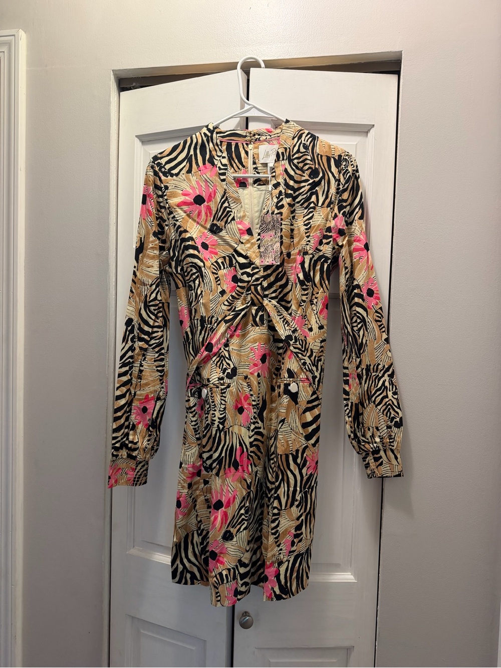 NWT LILLY PULITZER PHILLIPA STRETCH DRESS SIZE 6 RUTABAGA EL MOROCCO